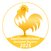 Goldener Gockel 2025 – Bayerns gastfreundlichste Ferienhöfe